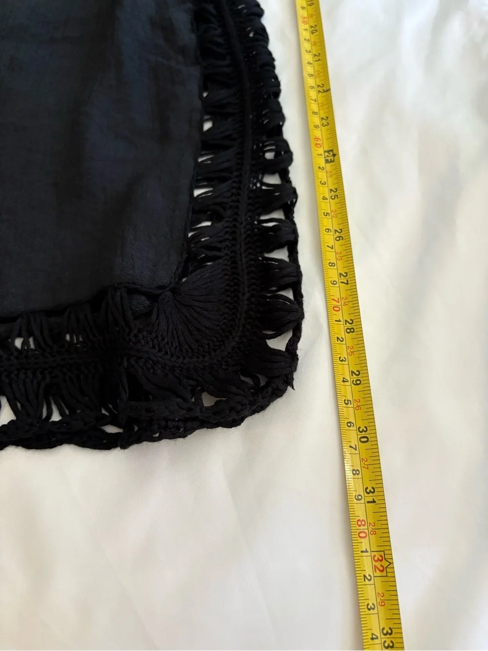 Black Crochet Gauze Swim Cover-Up & Solar Escape Sun Hat Beach Bundle One